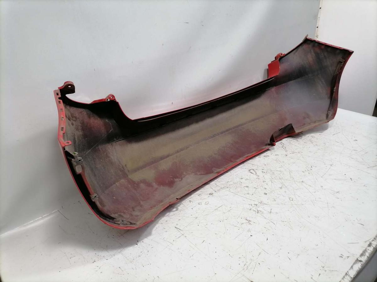 Skoda Fabia 2 5J original Sto&szlig;stange Stossf&auml;nger hinten Coridarot LF3K Flie&szlig;heck Bj.2012